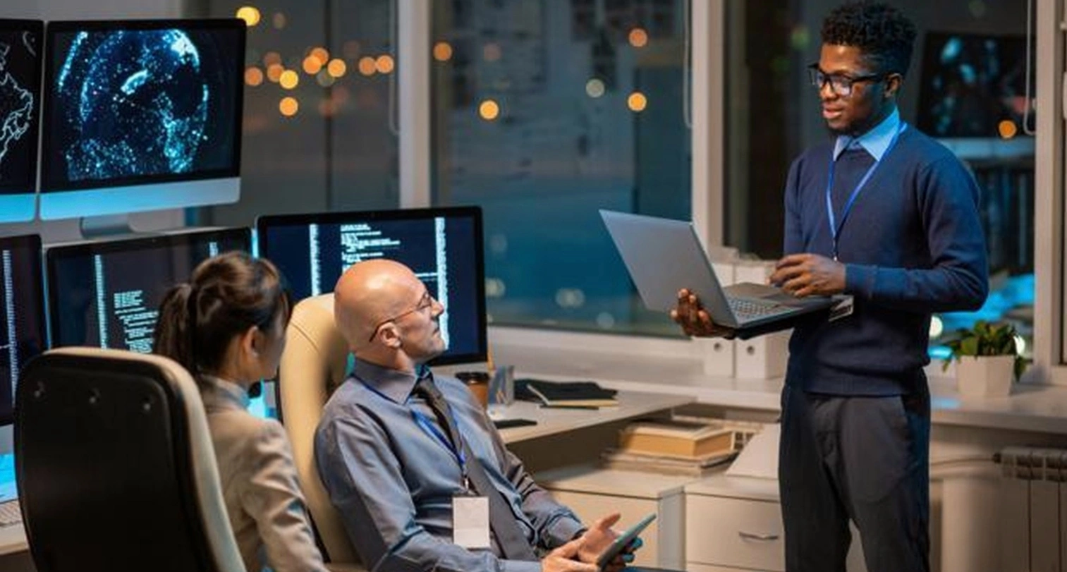 Cybersecurity awareness training session